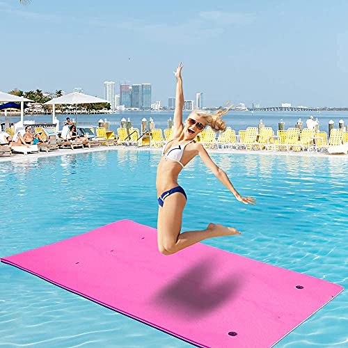 Foam Floating Pad, Floating Water, Swimming Mat Swimming Floss, Floating Mat, Easy to Clean and Store, Pink, 1.8mx0.9mx3.3cm von ORXRWJ