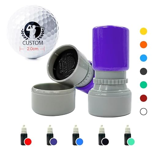 ORYG Individueller Golfball-Stempel Langlebiger personalisierter Golfball-Markierer Einfach personalisierende Golfbälle mit einzigartigen Markierungen Tolles Geschenk für Golfer (Our desgin) von ORYG