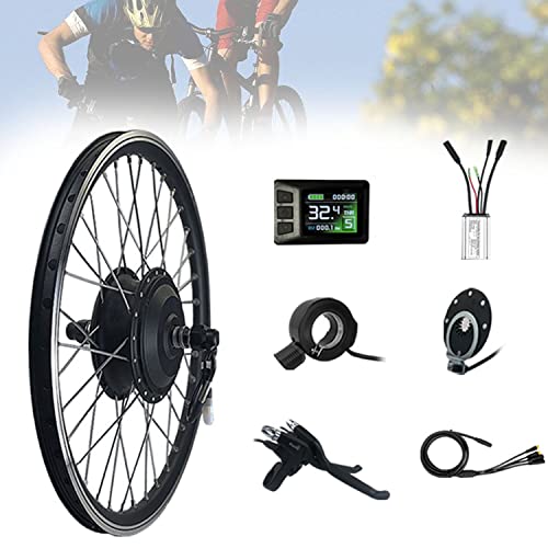 Hinterrad-Umbauset für Elektrofahrrad 48 V 1000 W / 1500 W, Ebike bürstenloser Getriebemotor, 16 Zoll, 20 Zoll, 24 Zoll, 26 Zoll, 27,5 Zoll, 28 Zoll, 29 Zoll, 700 C, e-b Kit von ORZSSJ