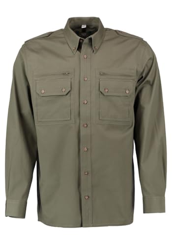 Herren Jagdhemd Jäger Hemd in Trachtengrün/Dunkelgrün, Größe:2XL, Farbe:Trachtengrün Herren Jagdhemd Jäger Hemd in Trachtengrün/Dunkelgrün, Größe:2XL, Farbe:Trachtengrün von OS Trachten