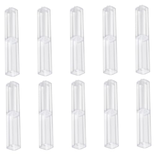 OSALADI 10 Stück Teiliges Klare Kunststoff Pen Wrapping Box Multifunktionale Durchsichtige Stifte Aufbewahrungsbox mit Festem Ring Vielseitig Nutzbar als Geschenkbox oder Display Robust OSALADI 10 Stück Teiliges Klare Kunststoff Pen Wrapping Box Multifunktionale Durchsichtige Stifte Aufbewahrungsbox mit Festem Ring Vielseitig Nutzbar als Geschenkbox oder Display Robust von OSALADI