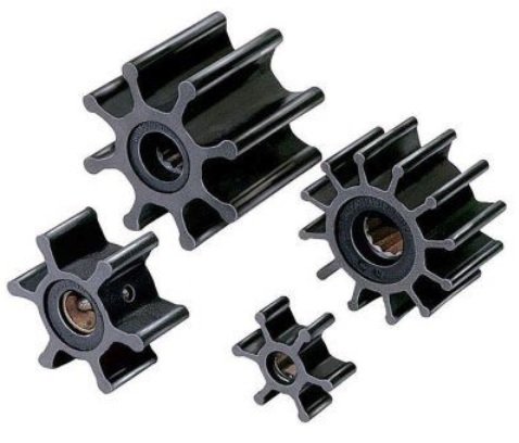 Impeller für Aussenborder Mercury 2-Takter 6PS / 8PS / 10PS / 15PS, 4-Takter 9,9PS / 15PS BBN107 von OSCULATI