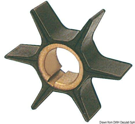 Impeller für Aussenborder Yamaha Mariner 2-Takter 6PS / 8PS BBN120 von OSCULATI