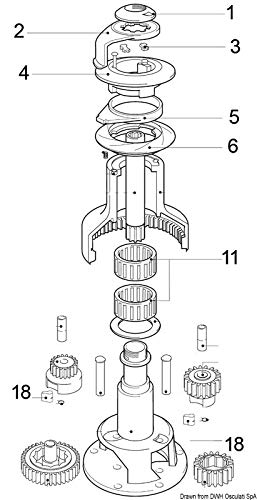 Lewmar Stripper Ring 44/46ST Lewmar Stripper Ring 44/46ST von OSCULATI