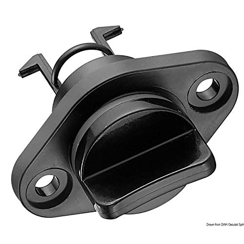 Osculati Borddurchlass-Stopfen Nylon m.Sicherung 50 x 34 mm von OSCULATI