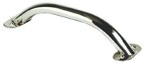 Osculati S.p.A. Verdecksbeschlag Handlauf-Beschlag ovales Rohr Edelstahl AISI 316, Länge:305 mm von OSCULATI