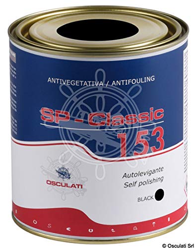 Osculati SP Classic 153 Antifouling selbstpolierend schwarz 0,75 l von OSCULATI
