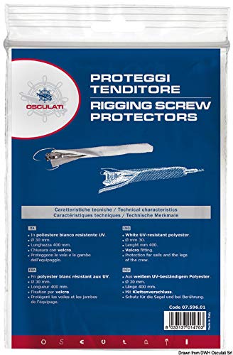 Osculati Schutzhülle f Wantenspanner weiß 30 mm Osculati Schutzhülle f Wantenspanner weiß 30 mm von OSCULATI