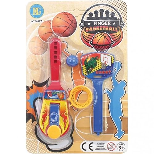 OSMA Basketballspiel, 13 cm, mit Thrower Korb, Mehrfarbig (Mehrfarbig), Einheitsgröße von OSMA