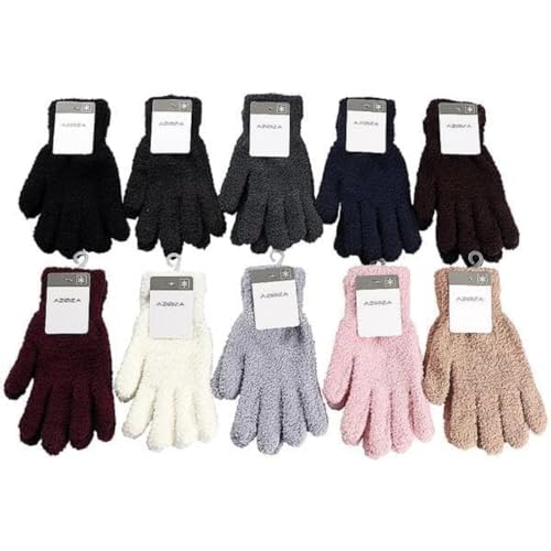 OSMA Winter Women Gloves 10fold w touchfunctionality Handschuhe, Erwachsene, Unisex, Mehrfarbig (Mehrfarbig), Einheitsgröße von OSMA