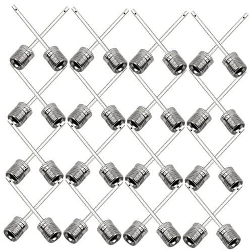 OSOLADY 200St Kugelnadeln für Luftpumpe Pumpenstift Kampf um Fußballhandschuhe Fußballpumpe Basketball zubehör Basketball Accessories Ballaufblasnadeln Kugelzapfen Rostfreier Stahl Silver OSOLADY 200St Kugelnadeln für Luftpumpe Pumpenstift Kampf um Fußballhandschuhe Fußballpumpe Basketball zubehör Basketball Accessories Ballaufblasnadeln Kugelzapfen Rostfreier Stahl Silver von OSOLADY