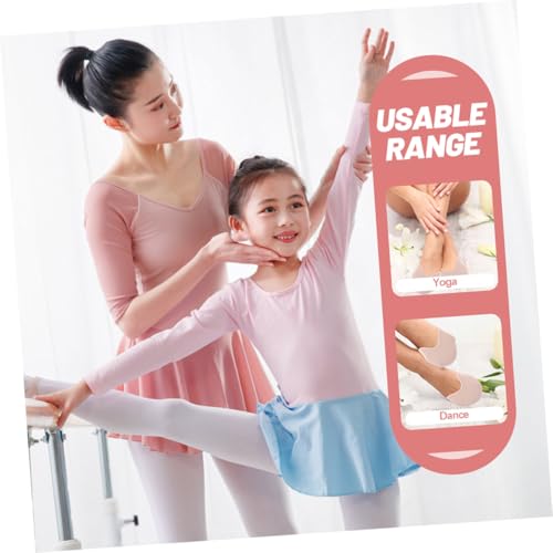 OSOLADY 4 Stück Ballett Zehenpolster Halbsohle Weicher Schutz Tanz Zehenpads für Damen und Mädchen aus Sebs Strickstoff Stoßdämpfend Waschbar für Ballettschuhe Fußpflege OSOLADY 4 Stück Ballett Zehenpolster Halbsohle Weicher Schutz Tanz Zehenpads für Damen und Mädchen aus Sebs Strickstoff Stoßdämpfend Waschbar für Ballettschuhe Fußpflege von OSOLADY