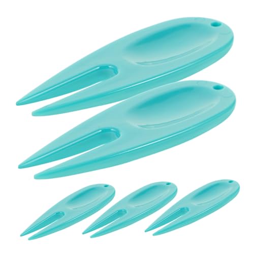 OSOLADY Golf Divot Reparatur Werkzeug 5 Stücke Divot Tragbare Golf Divot Werkzeug Rasen Reparatur Grüne Farbe OSOLADY Golf Divot Reparatur Werkzeug 5 Stücke Divot Tragbare Golf Divot Werkzeug Rasen Reparatur Grüne Farbe von OSOLADY