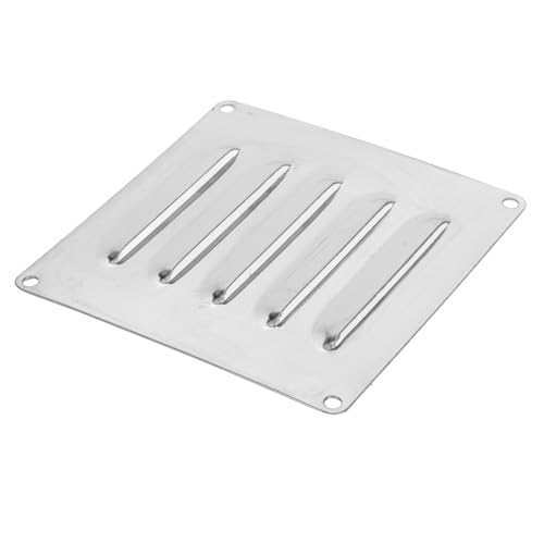 OSOLADY Edelstahl Lüftungsgitter Vent Abdeckung Boot Louvered Design Schutz vor Schmutz Air Vent Panel für Yachten und Schiffe Langlebig Korrosionsbeständig OSOLADY Edelstahl Lüftungsgitter Vent Abdeckung Boot Louvered Design Schutz vor Schmutz Air Vent Panel für Yachten und Schiffe Langlebig Korrosionsbeständig von OSOLADY