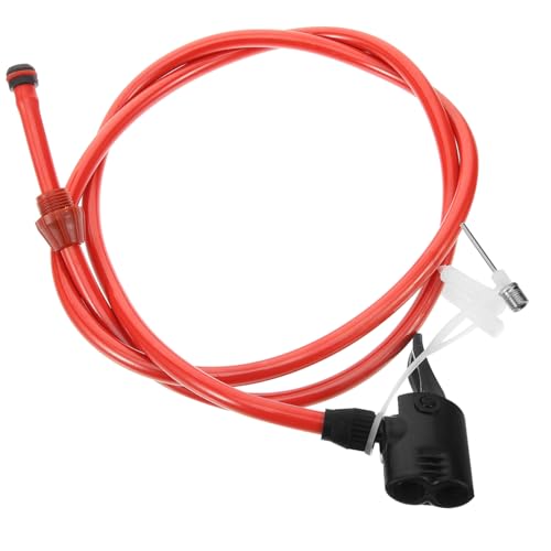 OSOLADY Fahrradpumpe Schlauch mit Langlebigem Kunststoffkopf Wiederverwendbarer Inflator Schlauch für Französische Robustes Anschlussrohr für Fahrradluftpumpe Unterwegs OSOLADY Fahrradpumpe Schlauch mit Langlebigem Kunststoffkopf Wiederverwendbarer Inflator Schlauch für Französische Robustes Anschlussrohr für Fahrradluftpumpe Unterwegs von OSOLADY