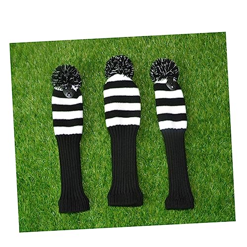 OSOLADY Golf Cover Socken 3er Set Strick in Schwarz Weiß Gummiband Für OSOLADY Golf Cover Socken 3er Set Strick in Schwarz Weiß Gummiband Für von OSOLADY