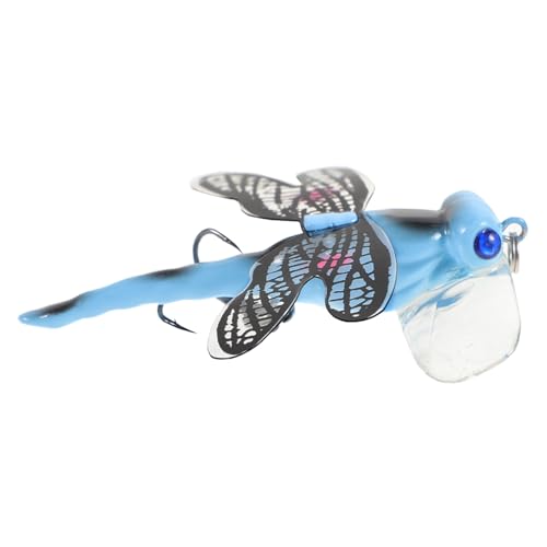 OSOLADY Leichtgewichtiger Libellen köder aus Kunststoff Naturnahe Imitation Langlebiger Angelköder für Süßwasserfische Geeignet für Fliegenfischen und Vielseitige Angelaktivitäten OSOLADY Leichtgewichtiger Libellen köder aus Kunststoff Naturnahe Imitation Langlebiger Angelköder für Süßwasserfische Geeignet für Fliegenfischen und Vielseitige Angelaktivitäten von OSOLADY