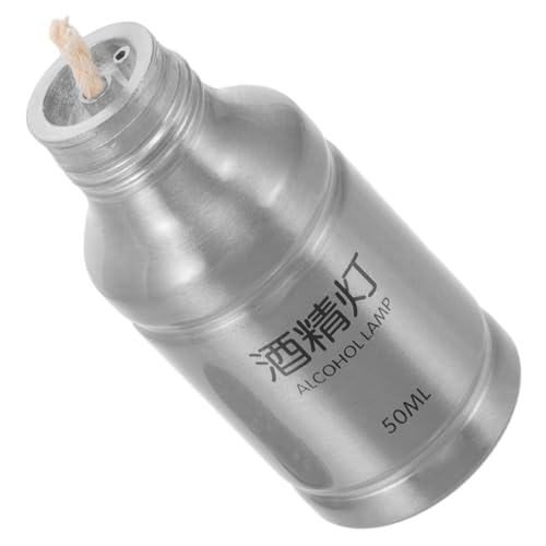 OSOLADY Mini-alkohollampe Heizlampe Für Alkoholbrenner Alkohol Herd Tragbarer Alkoholerhitzer Heizalkohollampe Alkoholbrennerlampe Für Experimente Aluminiumlegierung Silver OSOLADY Mini-alkohollampe Heizlampe Für Alkoholbrenner Alkohol Herd Tragbarer Alkoholerhitzer Heizalkohollampe Alkoholbrennerlampe Für Experimente Aluminiumlegierung Silver von OSOLADY