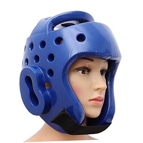 OSOLADY Sparring-kopfschutz Für Junge Mädchen Eva Taekwondo-Helm Stoßdämpfender -Spieler Belüfteter Kopfschutz XL Blau OSOLADY Sparring-kopfschutz Für Junge Mädchen Eva Taekwondo-Helm Stoßdämpfender -Spieler Belüfteter Kopfschutz XL Blau von OSOLADY
