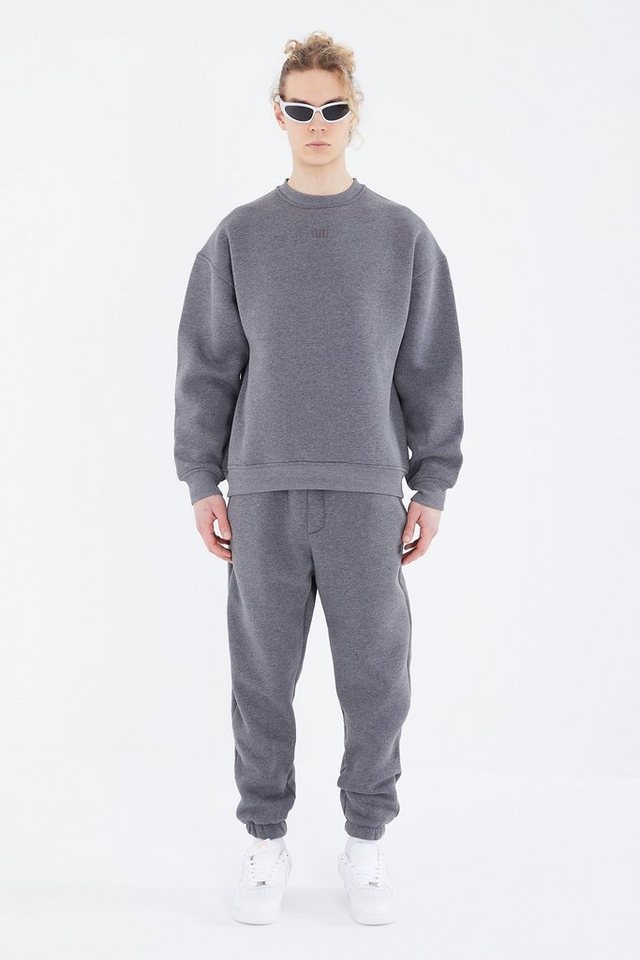 COFI Casuals Jogginganzug Basic Jogger Set Pullover Jogginghose Oversize Fit COFI Casuals Jogginganzug Basic Jogger Set Pullover Jogginghose Oversize Fit von COFI Casuals