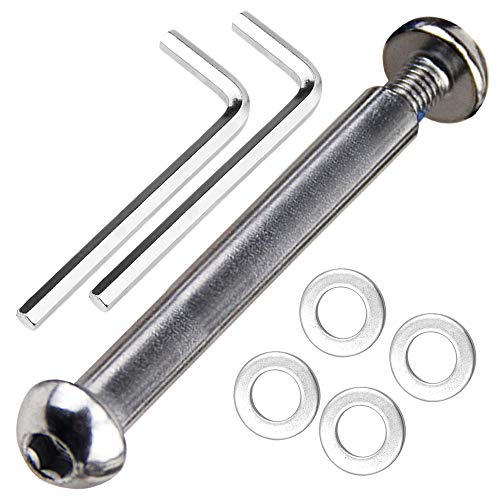 OTFAITP M8 8mm x 28mm-86mm Scooter Front Rear Axle Bolt 8.8 Grade Carbon Steel for Stunt Scooter Dash Teen/Adult Kick Scooter-800+lb Capacity OTFAITP M8 8mm x 28mm-86mm Scooter Front Rear Axle Bolt 8.8 Grade Carbon Steel for Stunt Scooter Dash Teen/Adult Kick Scooter-800+lb Capacity von OTFAITP