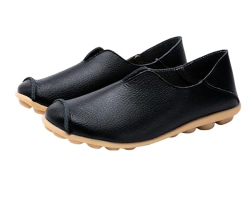 OTMYIGO A4,43, Damen Slip-On Loafers Ballerinas Übergröße Mokassins Casual Sneakers Flache Schuhe für Freizeitschuhe OTMYIGO A4,43, Damen Slip-On Loafers Ballerinas Übergröße Mokassins Casual Sneakers Flache Schuhe für Freizeitschuhe von OTMYIGO