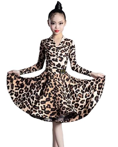 OTMYIGO Mädchen-Latin-Kleider, tanzendes Ballsaal-Tanzkleid, Tangorock, Standard-Salsa-Tanzwettbewerb-Partykleider,B1,120 OTMYIGO Mädchen-Latin-Kleider, tanzendes Ballsaal-Tanzkleid, Tangorock, Standard-Salsa-Tanzwettbewerb-Partykleider,B1,120 von OTMYIGO