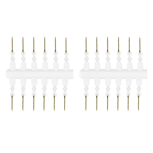 OTOTEC 24 Stück Karpfenköderspike mit Widerhaken und Silikon-Mais-Ronnie-Haar-Rig, Karpfen-Futterstation für Wurm, Mais, Köder, Karpfenangeln, Werkzeug, Zubehör, 10 mm OTOTEC 24 Stück Karpfenköderspike mit Widerhaken und Silikon-Mais-Ronnie-Haar-Rig, Karpfen-Futterstation für Wurm, Mais, Köder, Karpfenangeln, Werkzeug, Zubehör, 10 mm von OTOTEC