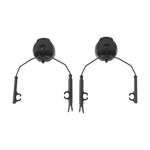 OTOTEC 1 Paar taktische Helmschienen-Adapter, Headset-Unterstützung, Helm, Bogenschienen-Adapter, kompatibel mit Peltor Comtac Headset-Unterstützung für den Anschluss an Fast/ACH/MICH Serienhelme OTOTEC 1 Paar taktische Helmschienen-Adapter, Headset-Unterstützung, Helm, Bogenschienen-Adapter, kompatibel mit Peltor Comtac Headset-Unterstützung für den Anschluss an Fast/ACH/MICH Serienhelme von OTOTEC