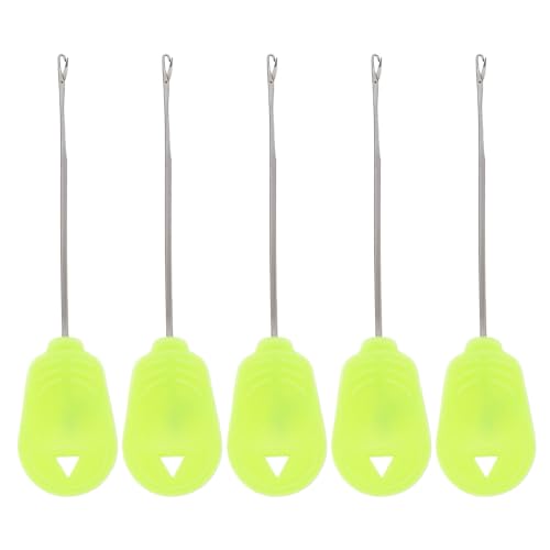 OTOTEC 5 Stück 9cm Karpfenangeln Ködernadeln Angelköder Rigs Werkzeug Karpfenangelgerät Geflochtene Nadel für Köder Köderbohrer Gelb OTOTEC 5 Stück 9cm Karpfenangeln Ködernadeln Angelköder Rigs Werkzeug Karpfenangelgerät Geflochtene Nadel für Köder Köderbohrer Gelb von OTOTEC