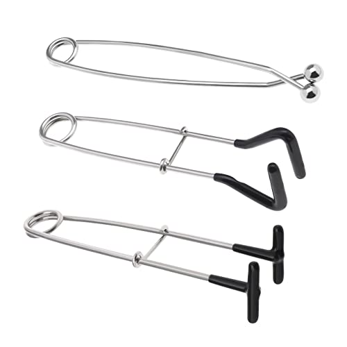 Satz mit 3 Fishing Rachen-Sperre Raubfisch Fischmaulspreizer aus Edelstahl Gummi Angelzubehör Werkzeug Zubehör für Angeln Fischen Satz mit 3 Fishing Rachen-Sperre Raubfisch Fischmaulspreizer aus Edelstahl Gummi Angelzubehör Werkzeug Zubehör für Angeln Fischen von OTOTEC