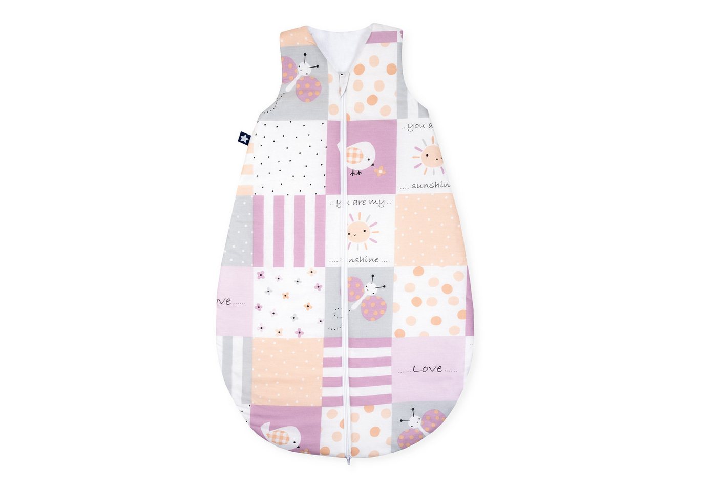 Babyschlafsack Schlafsack PATCH ROSE BHT 55x2x95 cm bunt von OTTO