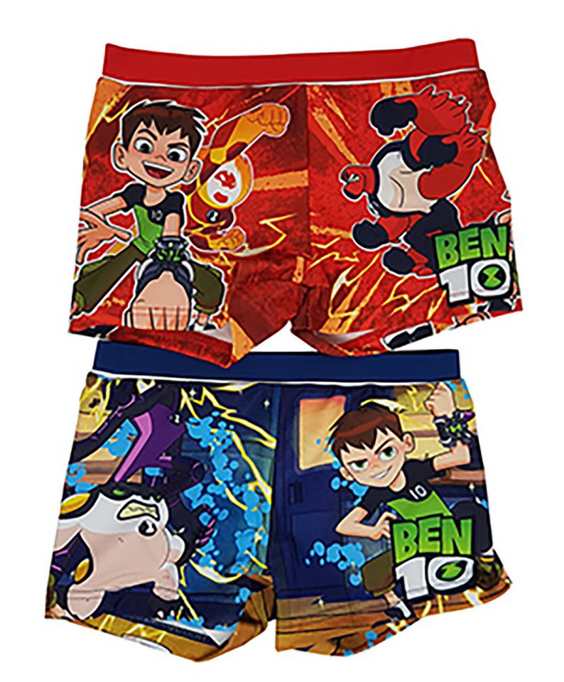 Badehose Ben10 2er Set Bade-Shorts Blau / Rot 3 Jahre Größe Badehose Ben10 2er Set Bade-Shorts Blau / Rot 3 Jahre Größe von OTTO