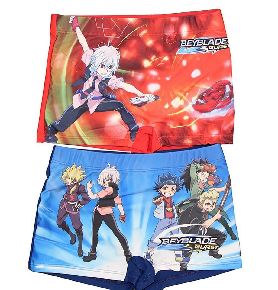Badehose Beyblade Burst 2er Set Badeshorts Rot und Blau Größe 102 3-4 Jahre Badehose Beyblade Burst 2er Set Badeshorts Rot und Blau Größe 102 3-4 Jahre von OTTO