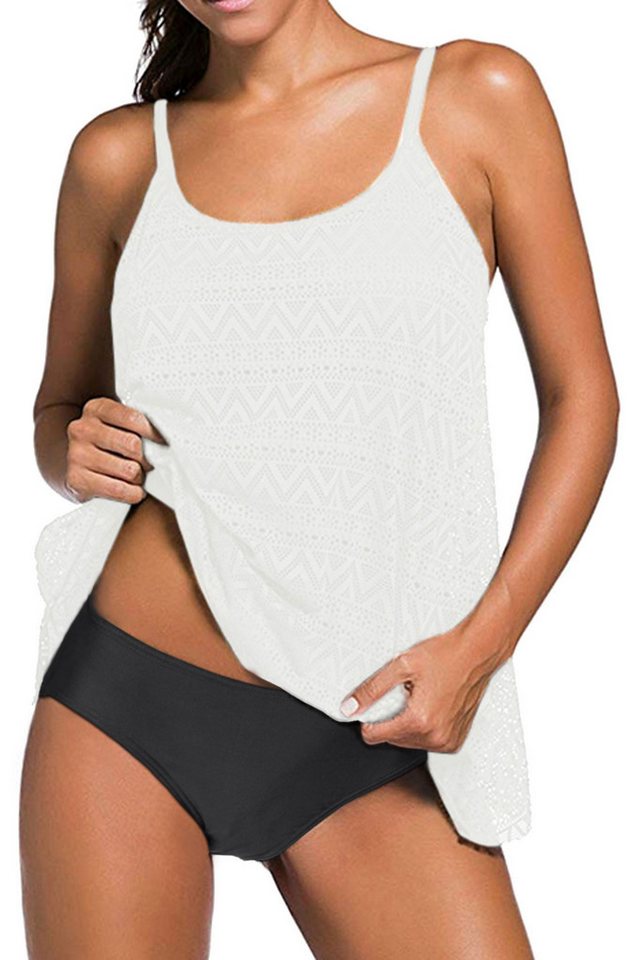 Badekönig Tankini mit Bauch Weg Effekt im angesagtem Häckellook Badekönig Tankini mit Bauch Weg Effekt im angesagtem Häckellook von Badekönig