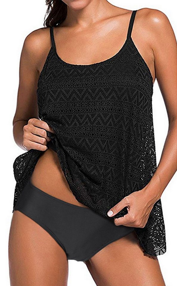 Badekönig Tankini mit Bauch Weg Effekt im angesagtem Häckellook Badekönig Tankini mit Bauch Weg Effekt im angesagtem Häckellook von Badekönig