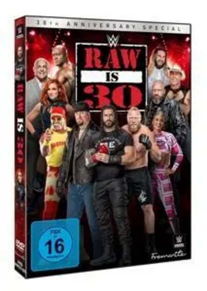 DVD WWE: RAW IS 30 - 30th ANNIVERSARY SPECIAL DVD WWE: RAW IS 30 - 30th ANNIVERSARY SPECIAL von OTTO