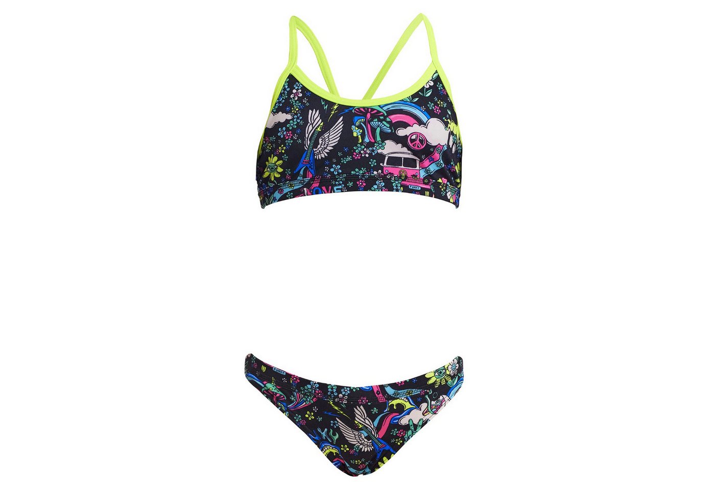 Funkita Bandeau-Bikini Hippy Dippy Bikini Funkita Bandeau-Bikini Hippy Dippy Bikini von Funkita