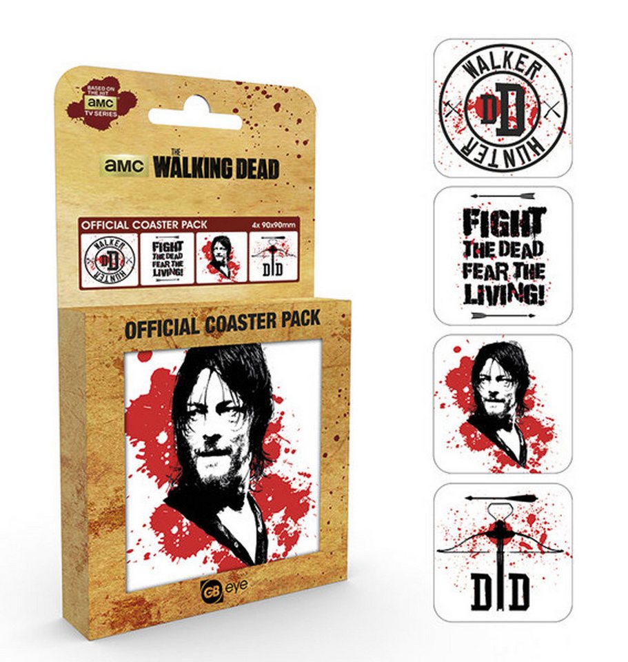 Getränkeuntersetzer Walking Dead - Untersetzer-Set - Daryl Getränkeuntersetzer Walking Dead - Untersetzer-Set - Daryl von OTTO