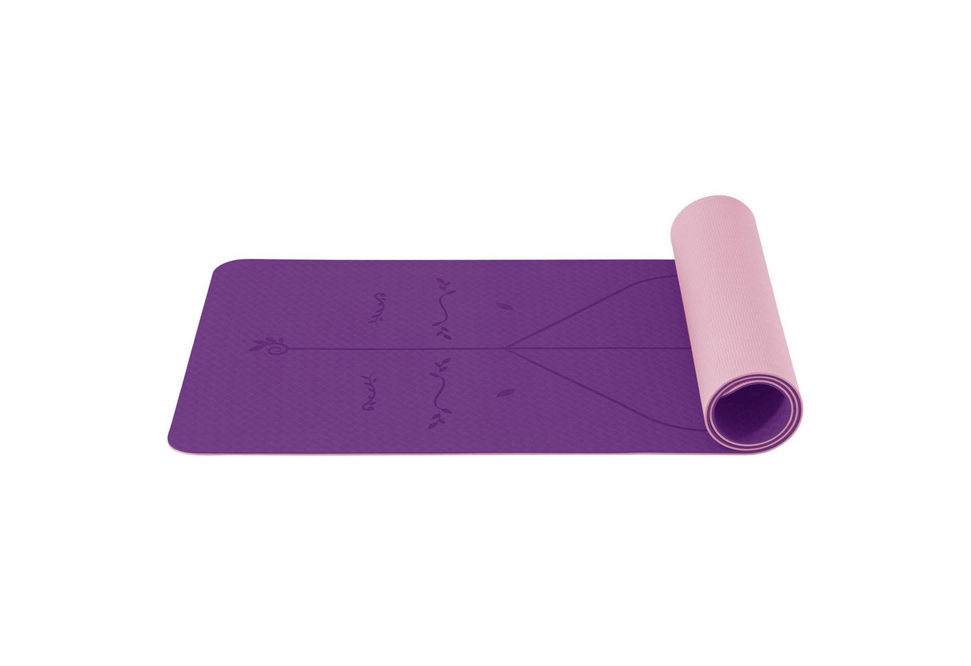 Good Nite Yogamatte 183 x 61 x 0,6 cm - Rutschfeste TPE Sportmatte - 6mm Dick Good Nite Yogamatte 183 x 61 x 0,6 cm - Rutschfeste TPE Sportmatte - 6mm Dick von Good Nite