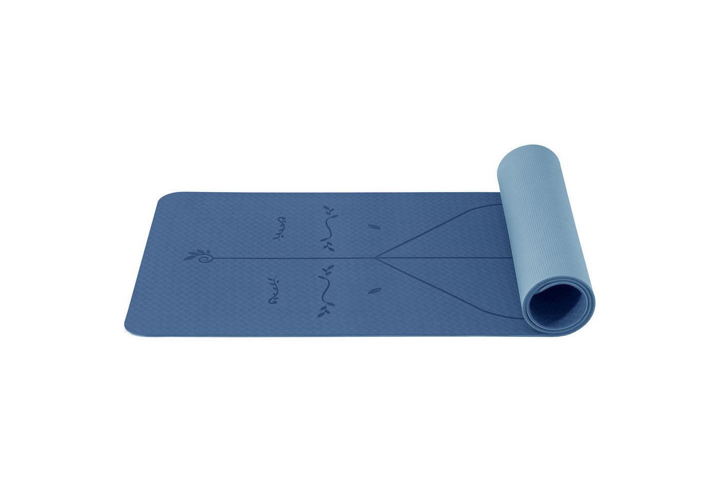 Good Nite Yogamatte 183 x 61 x 0,6 cm - Rutschfeste TPE Sportmatte - 6mm Dick Good Nite Yogamatte 183 x 61 x 0,6 cm - Rutschfeste TPE Sportmatte - 6mm Dick von Good Nite