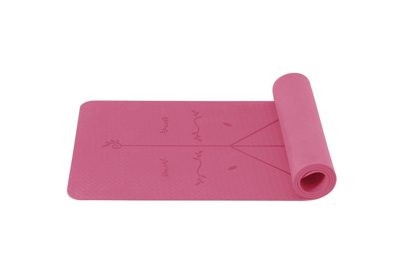 Good Nite Yogamatte 183 x 61 x 0,6 cm - Rutschfeste TPE Sportmatte - 6mm Dick von Good Nite