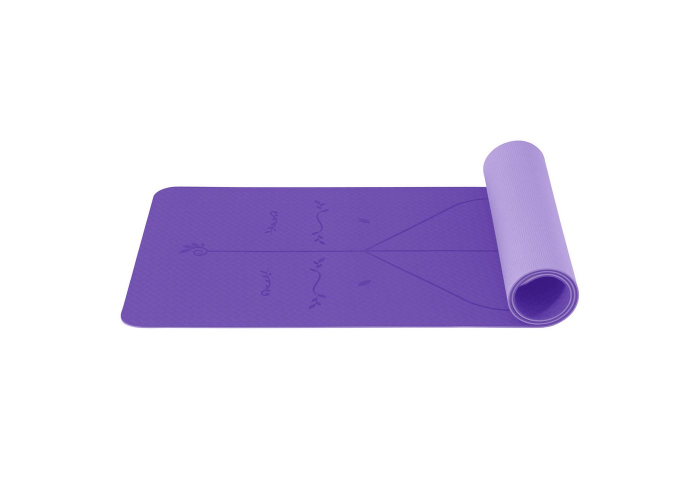 Good Nite Yogamatte 183 x 61 x 0,6 cm - Rutschfeste TPE Sportmatte - 6mm Dick Good Nite Yogamatte 183 x 61 x 0,6 cm - Rutschfeste TPE Sportmatte - 6mm Dick von Good Nite
