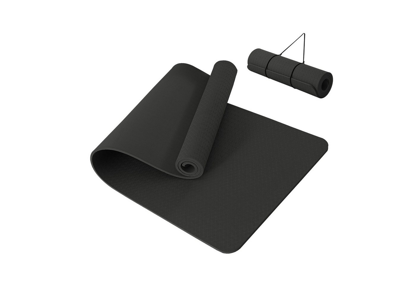 Good Nite Yogamatte Hochwertige Gymnastikmatte mit Tragegurt 10mm Dick/ 183x61x1 cm von OTTO