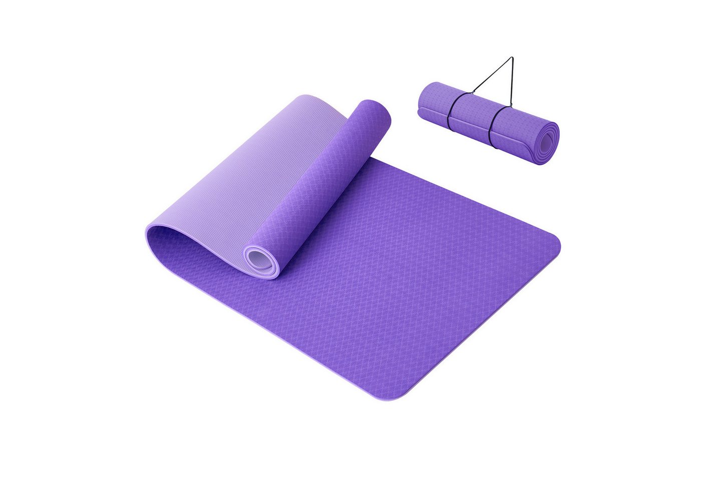 Good Nite Yogamatte Hochwertige Gymnastikmatte mit Tragegurt 10mm Dick/ 183x61x1 cm Good Nite Yogamatte Hochwertige Gymnastikmatte mit Tragegurt 10mm Dick/ 183x61x1 cm von Good Nite