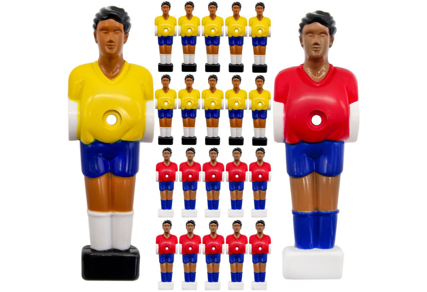 Kickertisch 22 Tischkicker Figuren 13mm Tisch Fussball Kicker, Tischfussball Kicker Spieler Kickertisch 22 Tischkicker Figuren 13mm Tisch Fussball Kicker, Tischfussball Kicker Spieler von OTTO