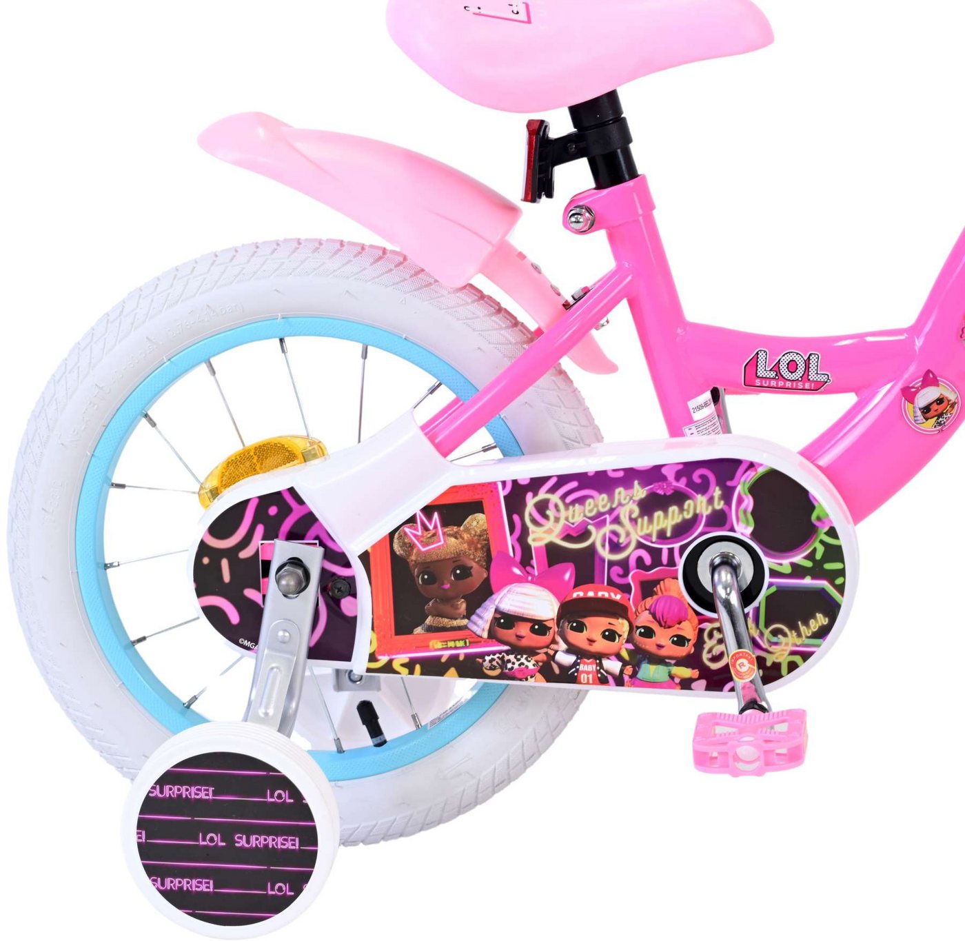 Kinderfahrrad LOL Surprise Kinderfahrrad - Mädchen - 14 Zoll - Rosa von OTTO