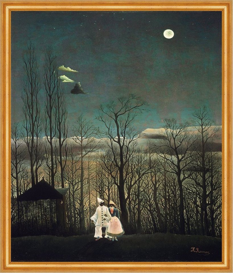 Kunstdruck Carnival Evening Henri Rousseau Vollmond Ball Bäume Kostüme B A2 02250, (1 St) von OTTO