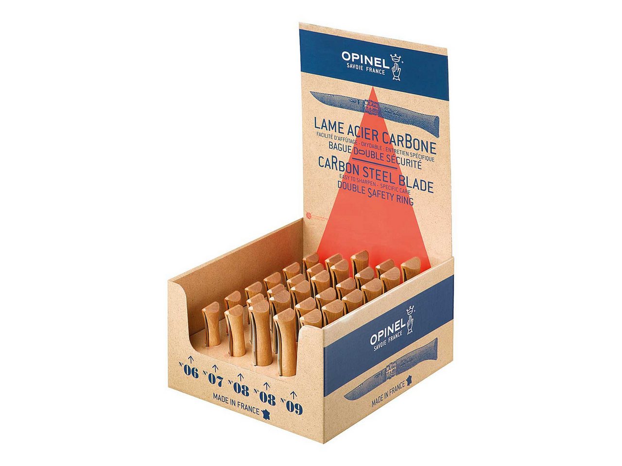 Opinel Taschenmesser Opinel Sortiment m. 30 Messern Opinel Taschenmesser Opinel Sortiment m. 30 Messern von Opinel