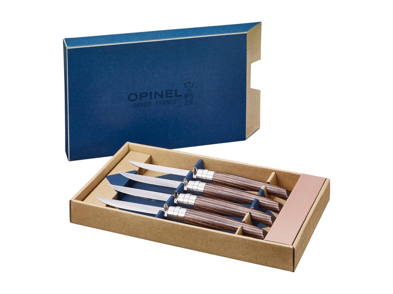 Opinel Taschenmesser Opinel Tafelmesser TABLE CHIC CHOCOLAT, Birkenholz Opinel Taschenmesser Opinel Tafelmesser TABLE CHIC CHOCOLAT, Birkenholz von Opinel
